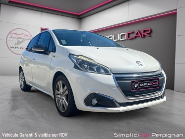 Peugeot 208 1.6 bluehdi 100ch bvm5 style gps radar arr garantie 12 mois europe occasion simplicicar perpignan  simplicicar...