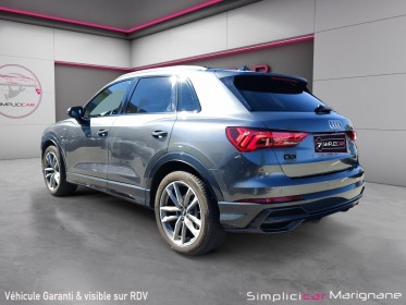 Audi q3 40 tdi 190ch stronic 7 quattro s line/toit ouvrant/camera 360°/bang olufsen/carplay/garantie 12 mois occasion...