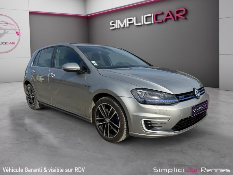 Volkswagen golf 1.4 tsi 204 hybride rechargeable dsg6 gte occasion simplicicar rennes simplicicar simplicibike france