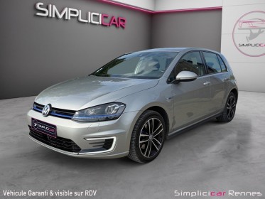 Volkswagen golf 1.4 tsi 204 hybride rechargeable dsg6 gte occasion simplicicar rennes simplicicar simplicibike france