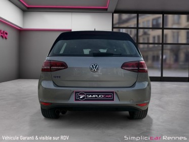 Volkswagen golf 1.4 tsi 204 hybride rechargeable dsg6 gte occasion simplicicar rennes simplicicar simplicibike france