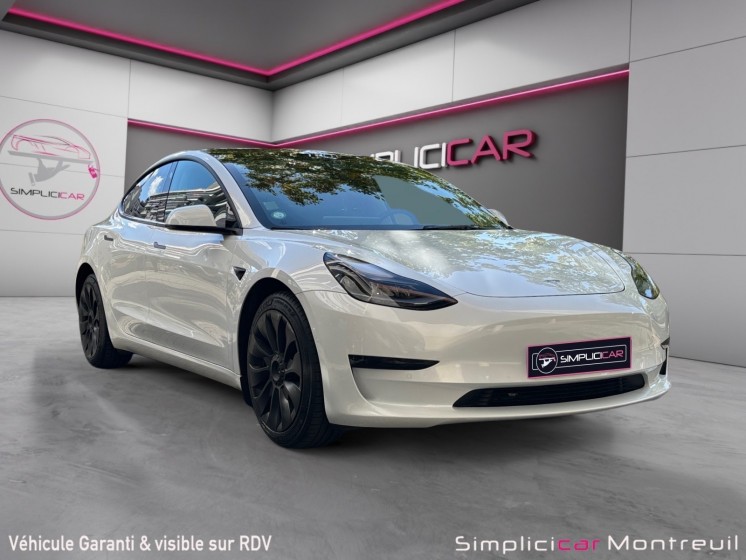 Tesla model 3 standard range plus rwd version unicorn 325cv occasion montreuil (porte de vincennes)(75) simplicicar...