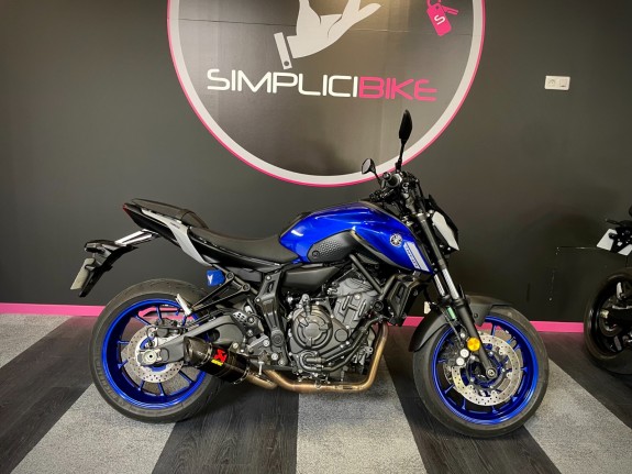 Yamaha mt-07 a2 occasion parc moto simplicicar lyon ouest simplicicar simplicibike france