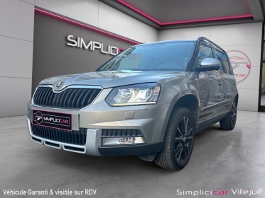 Skoda yeti 2.0 tdi cr 140 fap green tec outdoor, gps, radar de recul, feux auto occasion simplicicar villejuif  simplicicar...