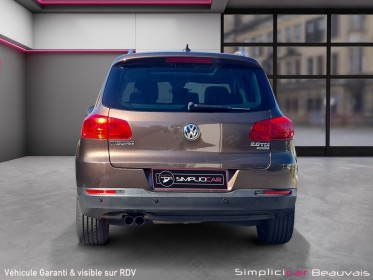 Volkswagen tiguan 2.0 tdi 140 carat 4motion dsg7 - entretien complet volkswagen - garantie 12 mois - dcc - park pilot -...