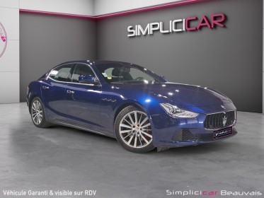 Maserati ghibli 3.0 v6 275 d a - sport and sound - cuir étendu - toit ouvrant - entretien complet occasion parc voitures...