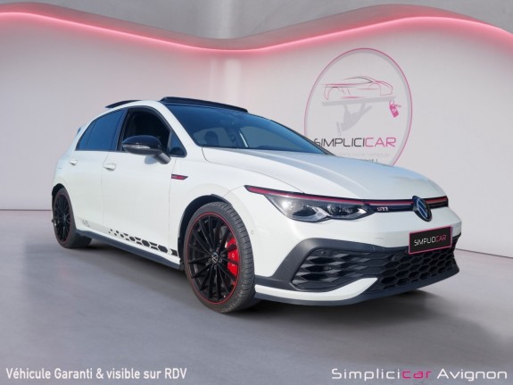 Volkswagen golf 8 gti edition 45  clubsport  2.0 tsi 300  dsg7 1er main  toit ouvrant attelage akrapovic flull led 12 mois...