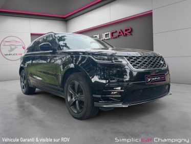 Landrover range rover velar 2.0 td4 16v turbo r-dynamic  carplay / camera / toit ouvrant occasion champigny-sur-marne (94)...