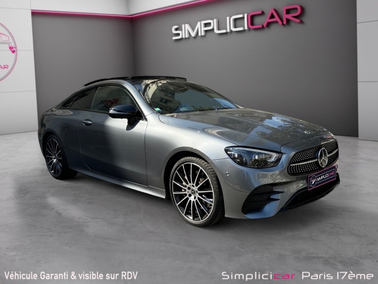 Mercedes classe e coupe 400 d 9g-tronic 4-matic amg line/ garantie 12 mois / toit ouvrant /burmester /siÈges Électrique...