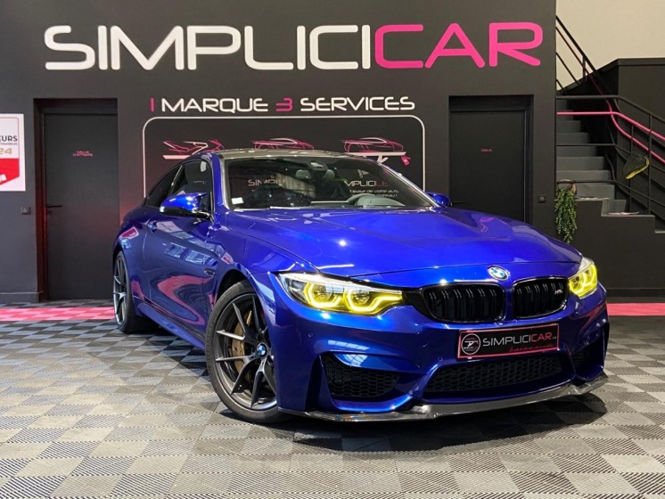 Bmw m4 coupe cs 460 ch m dkg7 - entretien bmw - garantie 12 mois occasion  simplicicar aix les bains simplicicar simplicibike...