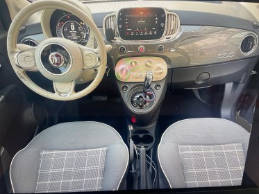 Fiat 500 serie 6 0.9 85 ch twinair ss dualogic lounge, toit panoramique, garantie 12 mois occasion simplicicar villejuif ...