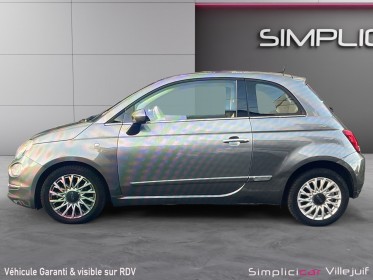 Fiat 500 serie 6 0.9 85 ch twinair ss dualogic lounge, toit panoramique, garantie 12 mois occasion simplicicar villejuif ...