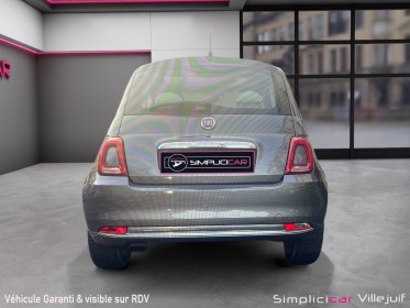 Fiat 500 serie 6 0.9 85 ch twinair ss dualogic lounge, toit panoramique, garantie 12 mois occasion simplicicar villejuif ...