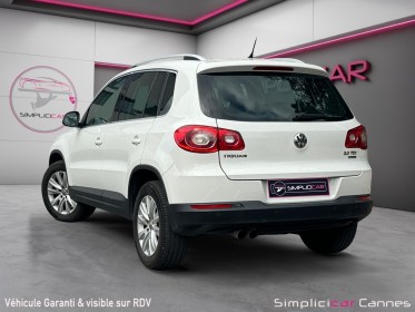 Volkswagen tiguan 2.0 tdi 140 fap bluemotion technology sportline 1er main occasion cannes (06) simplicicar simplicibike france