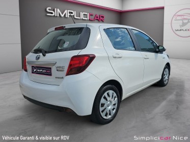 Toyota yaris hybride 100h france edition occasion  simplicicar vaucresson nice - pfvauto simplicicar simplicibike france