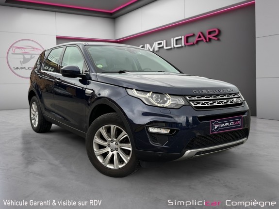 Land rover discovery sport hse td4 150ch 7 places - cuir - camera - toit pano - occasion simplicicar compiegne simplicicar...