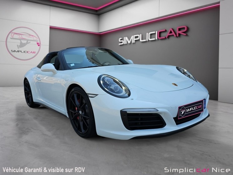 Porsche 911 targa 4s 3.0i 420 pdk occasion  simplicicar vaucresson nice - pfvauto simplicicar simplicibike france