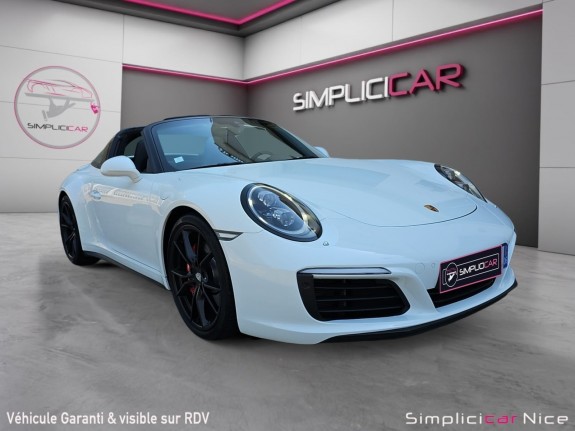 Porsche 911 targa 4s 3.0i 420 pdk occasion  simplicicar vaucresson nice - pfvauto simplicicar simplicibike france