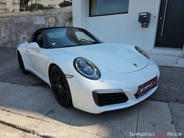 Porsche 911 targa 4s 3.0i 420 pdk occasion  simplicicar vaucresson nice - pfvauto simplicicar simplicibike france