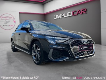 Audi a3 sportback 35 tfsi mild hybrid 150 s tronic 7 s line occasion simplicicar vaucresson simplicicar simplicibike france