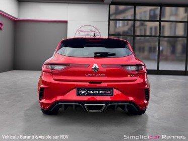 Renault megane iv berline 4rs tce 280 edc rouge flamme - bose - siege récaro, vente pro uniquement occasion simplicicar...