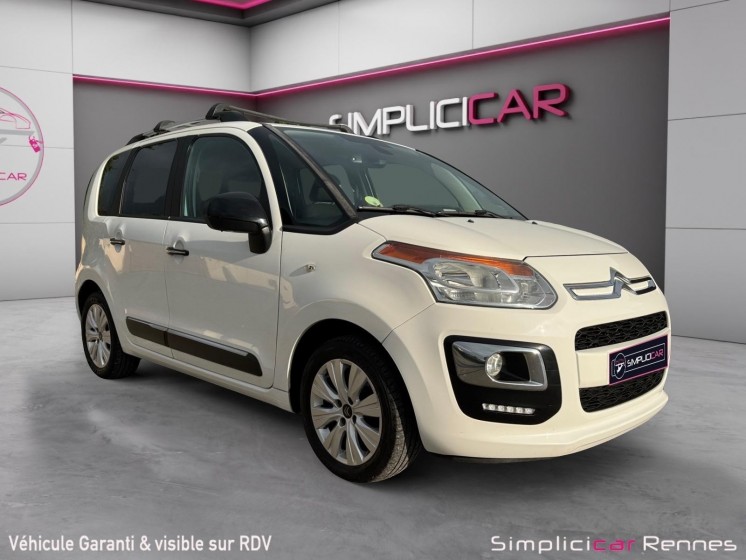 Citroen c3 picasso 1.6 bluehdi 100ch confort occasion simplicicar rennes simplicicar simplicibike france