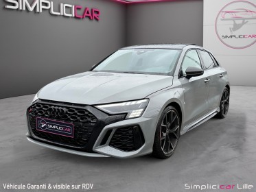 Audi rs3 sportback 2.5 tfsi 407 s tronic 7 quattro performance occasion simplicicar lille  simplicicar simplicibike france