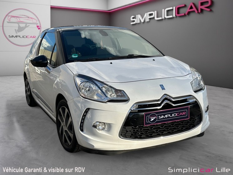 Citroen ds3 e-hdi 90 so chic occasion simplicicar lille  simplicicar simplicibike france