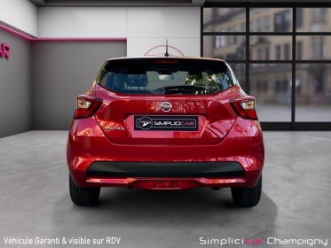 Nissan micra 2021.5 92 acenta - carplay - clim - line assist - feux auto - régulateur et limiteur - usb - aux occasion...