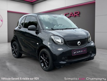 Smart fortwo coupe 71 ch boite auto - clim auto - bluetooth - usb - régulateur occasion champigny-sur-marne (94) simplicicar...