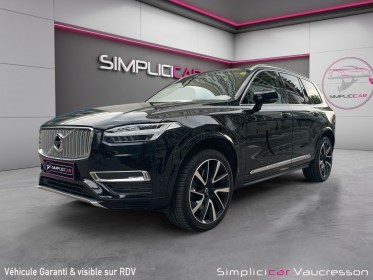 Volvo xc90 t8 twin engine 30387 ch geartronic 8 7pl inscription luxe occasion simplicicar vaucresson simplicicar simplicibike...