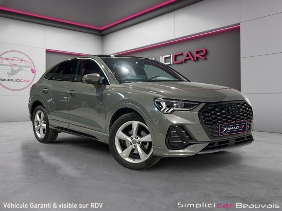 Audi q3 sportback 35 tdi 150 ch s line s tronic 7 toit ouvrant garantie 1 an occasion parc voitures beauvais simplicicar...