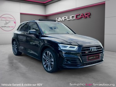 Audi sq5 3.0 v6 tdi 347 tiptronic 8 quattro malus paye suspensions pneumatiques toit pano jantes 21 matrix attelage elec......