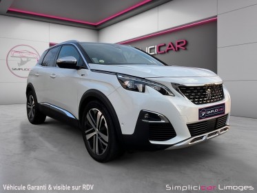 Peugeot 3008 2.0 bluehdi 180ch ss eat6 gt occasion simplicicar limoges  simplicicar simplicibike france