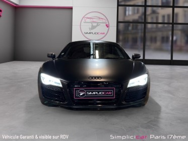 Audi r8 4.2 fsi v8 quattro 420ch garantie 12 mois occasion paris 17ème (75)(porte maillot) simplicicar simplicibike france