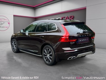 Volvo xc60 t8 twin engine 303 ch  87 ch geartronic 8 inscription luxe occasion simplicicar vaucresson simplicicar...