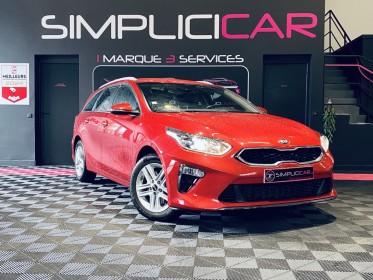 Kia ceed sw 1.6 crdi 115 ch isg bvm6 active - garantie 12 mois - camera - carplay occasion  simplicicar aix les bains...