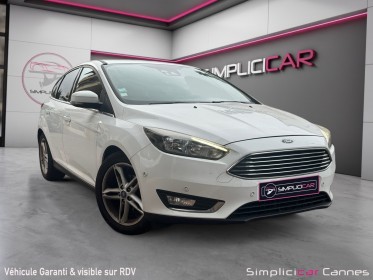 Ford focus 1.5 tdci 120 ch ss titanium occasion cannes (06) simplicicar simplicibike france