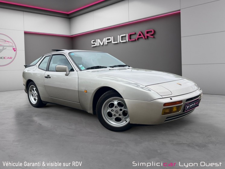 Porsche 944 turbo targa 2.5 220cv - garantie 12 mois occasion simplicicar lyon ouest simplicicar simplicibike france