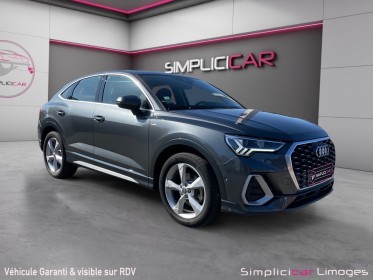 Audi q3 sportback 35 tdi 150 ch s tronic 7 s line occasion simplicicar limoges  simplicicar simplicibike france