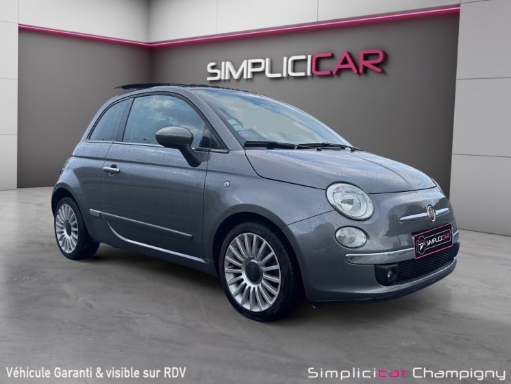 Fiat 500 85 ch - boite auto - toit ouvrant - climatisation auto occasion champigny-sur-marne (94) simplicicar simplicibike...