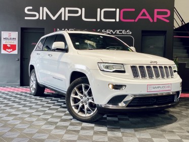 Jeep grand cherokee 3.0 v6 crd 250ch summit - garantie 12 mois occasion  simplicicar aix les bains simplicicar simplicibike...