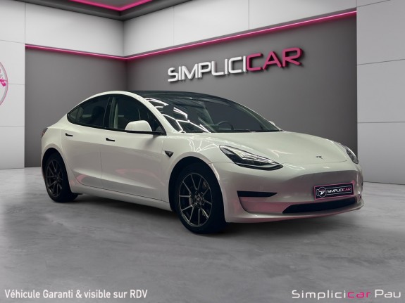 Tesla model 3 standard range plus rwd occasion simplicicar pau simplicicar simplicibike france