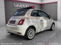 Fiat 500 my17 85 ch anniversario - série limitée - 60e anniversaire - pack cuir occasion champigny-sur-marne (94)...