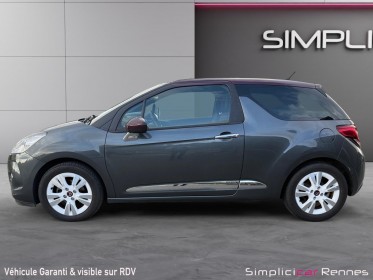 Citroen ds3 1.6 hdi 90 airdream so chic occasion simplicicar rennes simplicicar simplicibike france