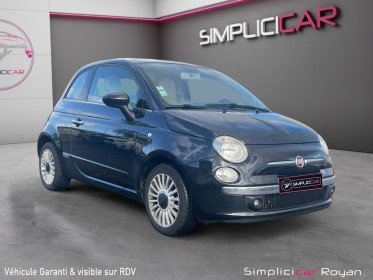 Fiat 500 1.3 multijet 95 ch ss lounge révisée  garantie 12 mois occasion simplicicar royan simplicicar simplicibike france