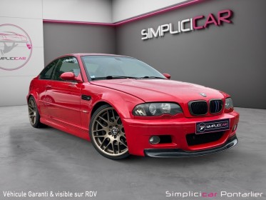 Bmw m3 coupe e46 m3 m-smg occasion simplicicar pontarlier simplicicar simplicibike france