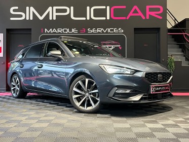 Seat leon sportstourer 2.0 tdi 150 dsg7 fr garantie 12 mois occasion  simplicicar aix les bains simplicicar simplicibike france