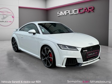 Audi tt rs coupe 2.5 tfsi 400 s tronic 7 quattro malus paye - extention de garantie occasion simplicicar strasbourg...