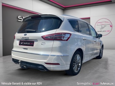 Ford s-max ii 2.0 tdci 16v awd powershift ss 180 cv vignale occasion simplicicar meaux simplicicar simplicibike france